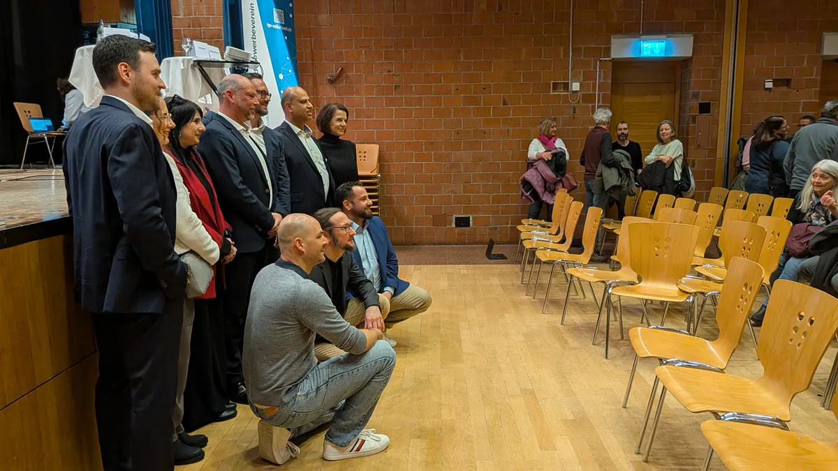 Impressionen Wahlpodium im Wallberg.
